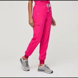 FIGS Shocking Pink HIGH WAISTED Zamora XS Reg